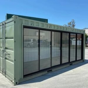 Contenedor Oficina 20 Pies con Ventanal Lateral