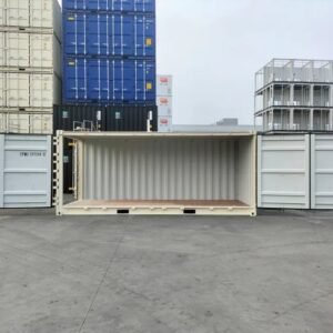 Neuer 20-Fuß-Seecontainer mit Seitenöffnung