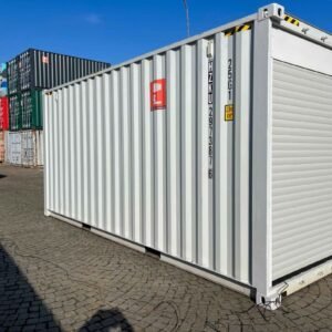 Contenedor 20 pies High Cube con puertas enrollables