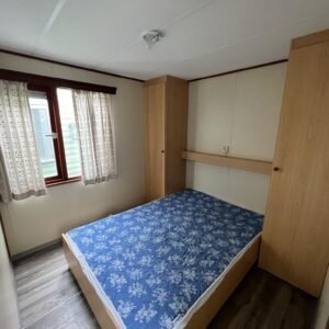 Hermosa y confortable casa móvil Chalet Wood Gray