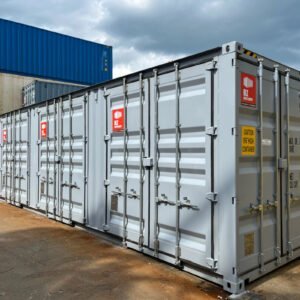 Contenedor Marítimo High Cube 40′ con 4 Puertas Laterales – Usado