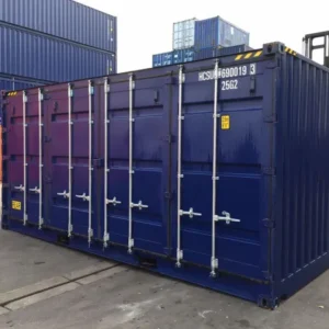 20-Fuß-High-Cube-Container mit offener Seite